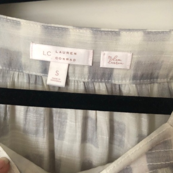 Lauren Conrad Long Sleeve Boho Blouse Small - Picture 3 of 10